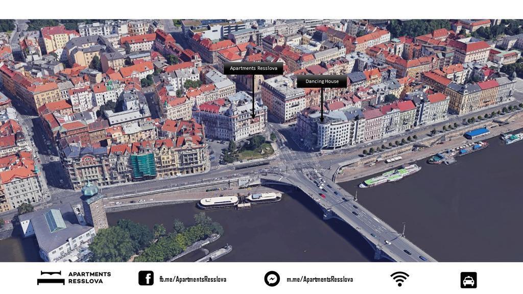 Apartments Resslova By The Dancing House プラハ エクステリア 写真
